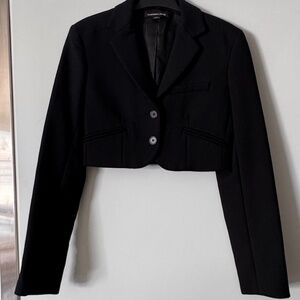 Cropped wool blazer Alexander Wang